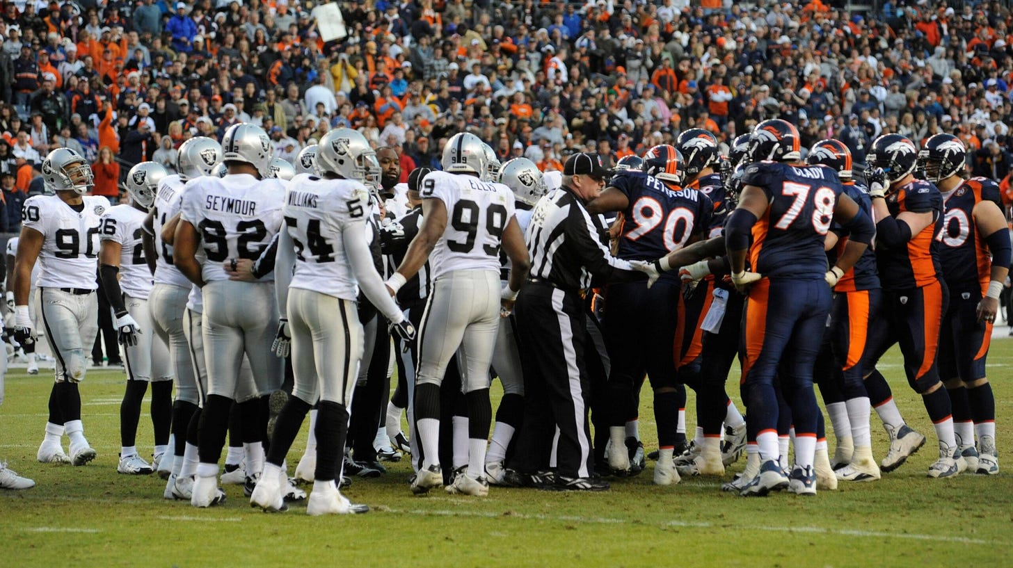 The iconic Broncos-Raiders rivalry lives on, even 10 years after Al Davis'  death