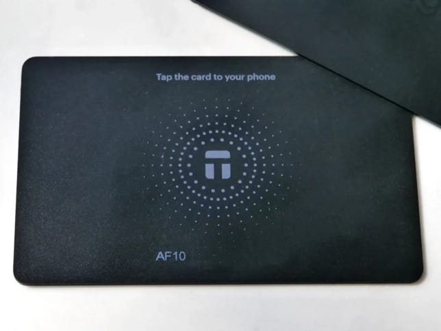 Strange Black Card