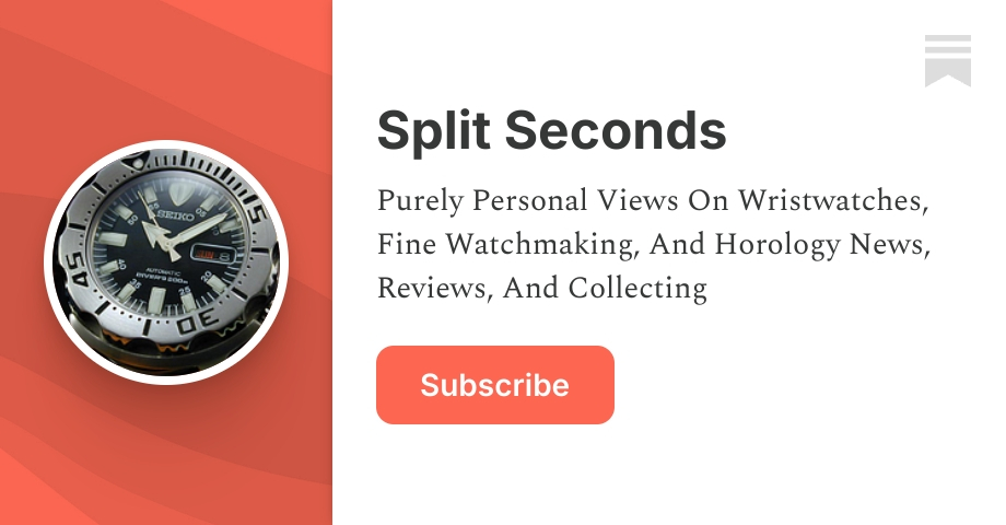 Split Seconds | Jack Forster | Substack
