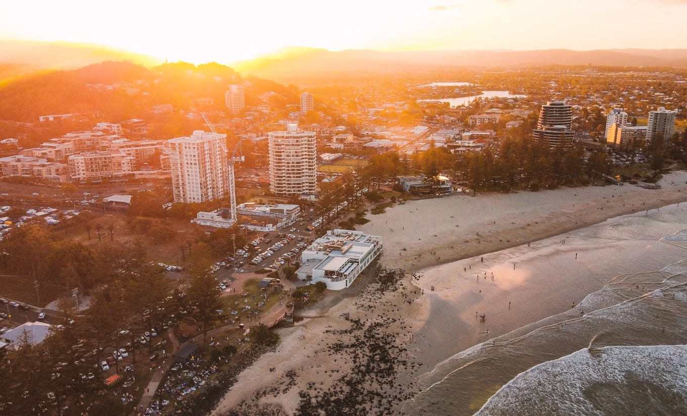 Source: Sunset at Burleigh Heads, Australia Check out more on my Instagram: @manny.dream
