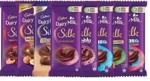 Cadbury SILK COMBO 8 FLAVOUR Bars Price ... Cadbury SILK COMBO 8 FLAVOUR Bars Price ...