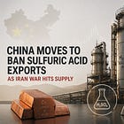 China Bans Acid Exports to Preserve Metals and Fertilizer Supply