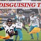Disguising the Post with the Jacksonville Jaguars.
