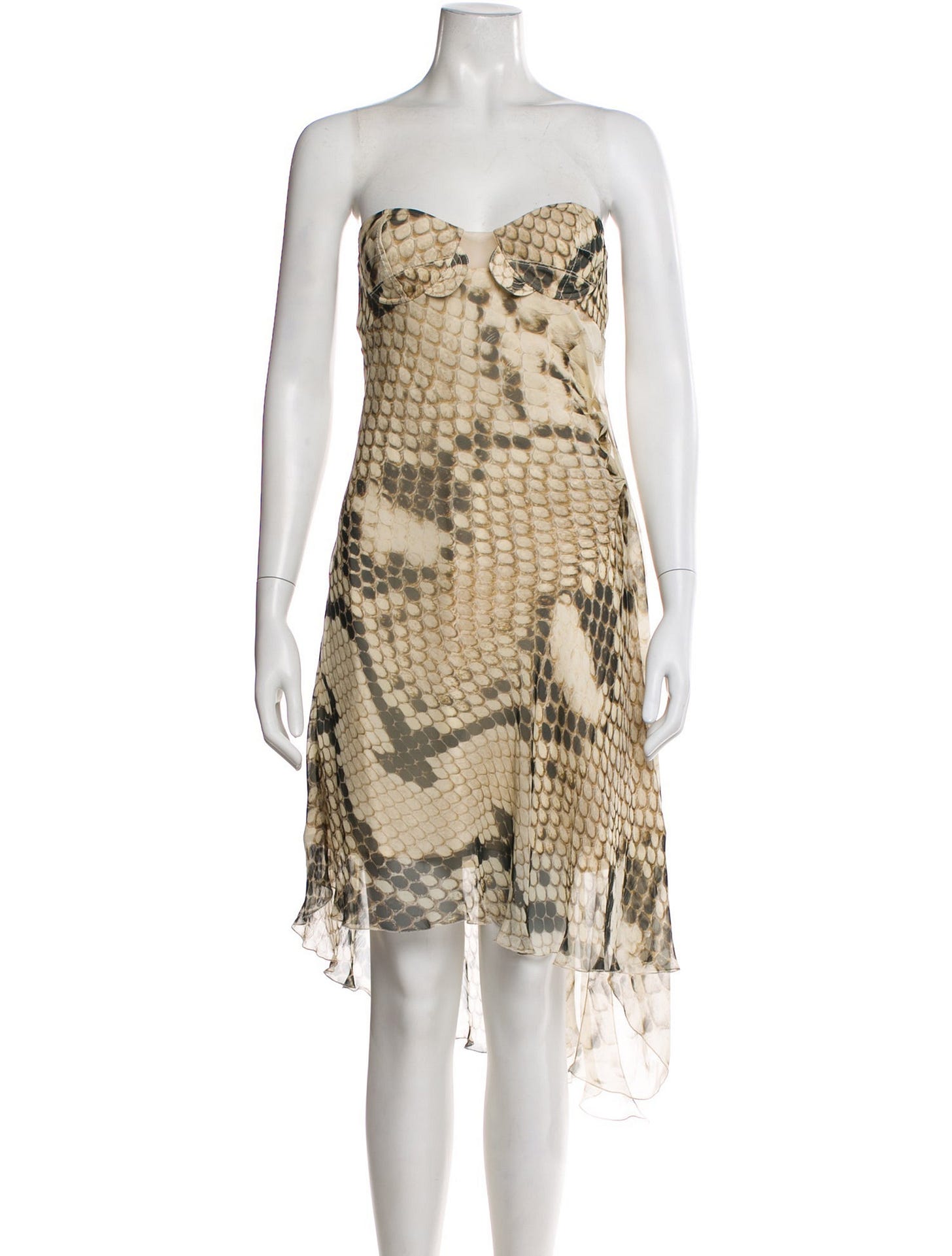 Silk Mini Dress