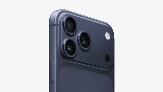 Apple's iPhone 17 Pro in Deep Blue