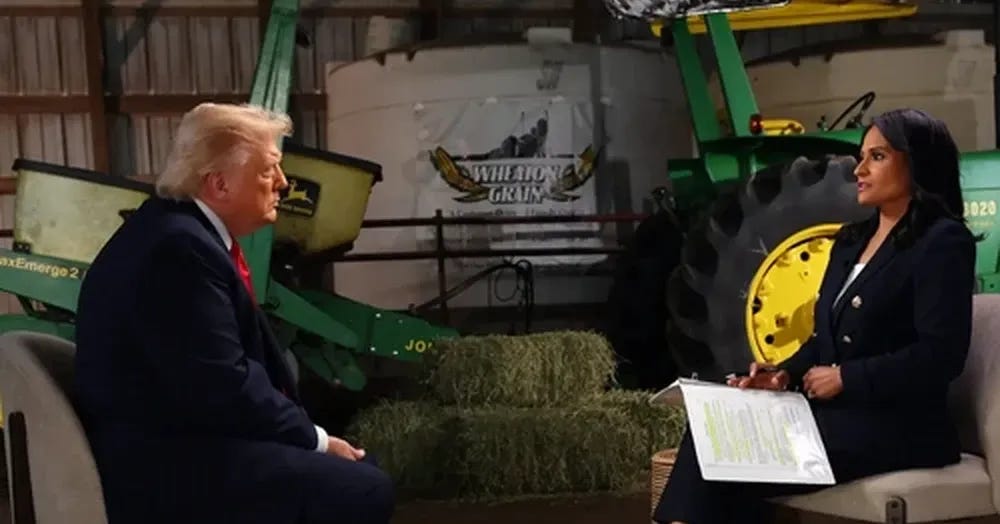 Trump walks out of rain-hit NBC interview after election clash Trump walks out of rain-hit NBC interview after election clash