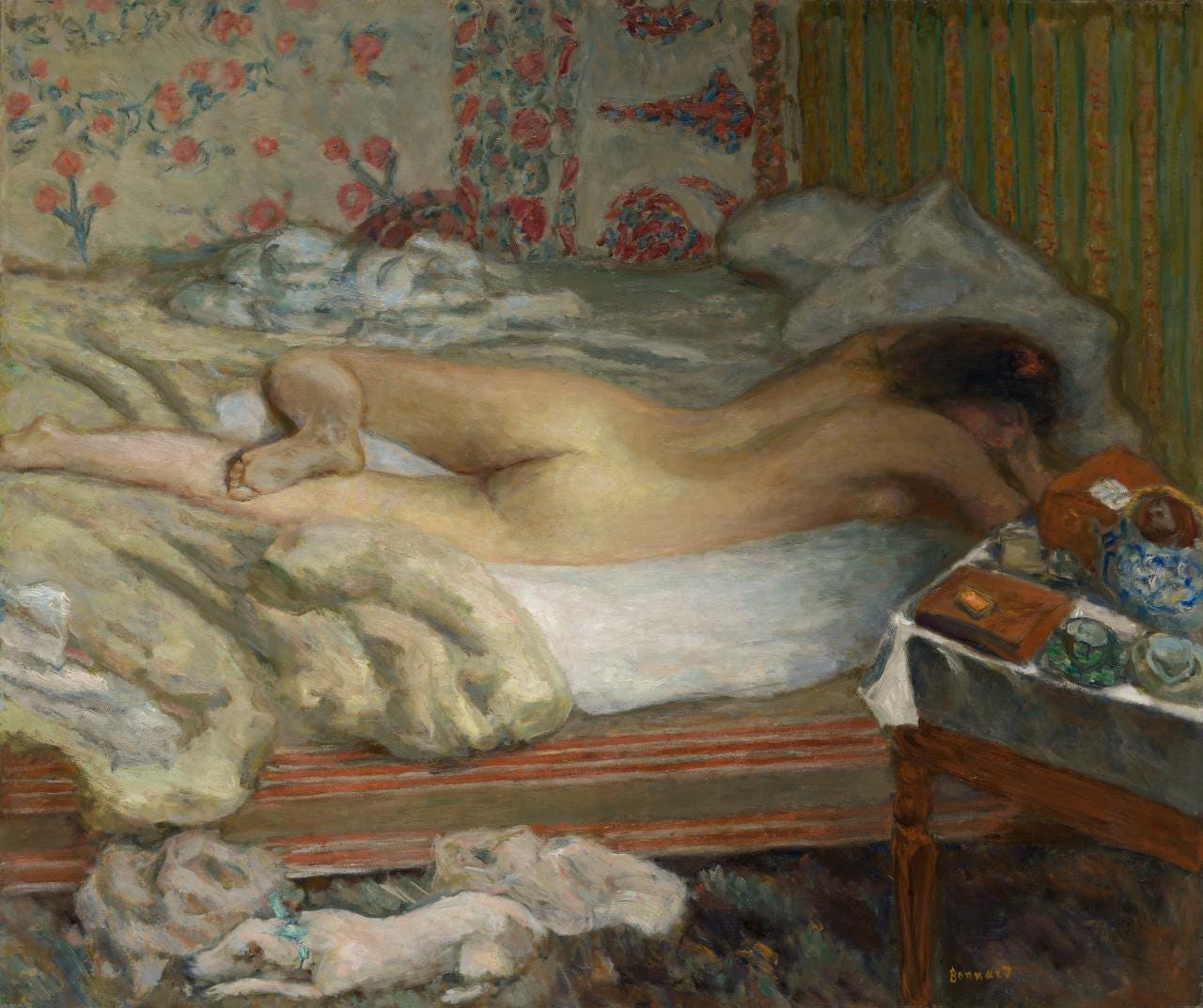 Pierre Bonnard, The Siesta, 1900 Pierre Bonnard, The Siesta, 1900