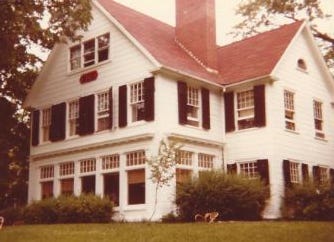 Fraternity house. Fraternity house.