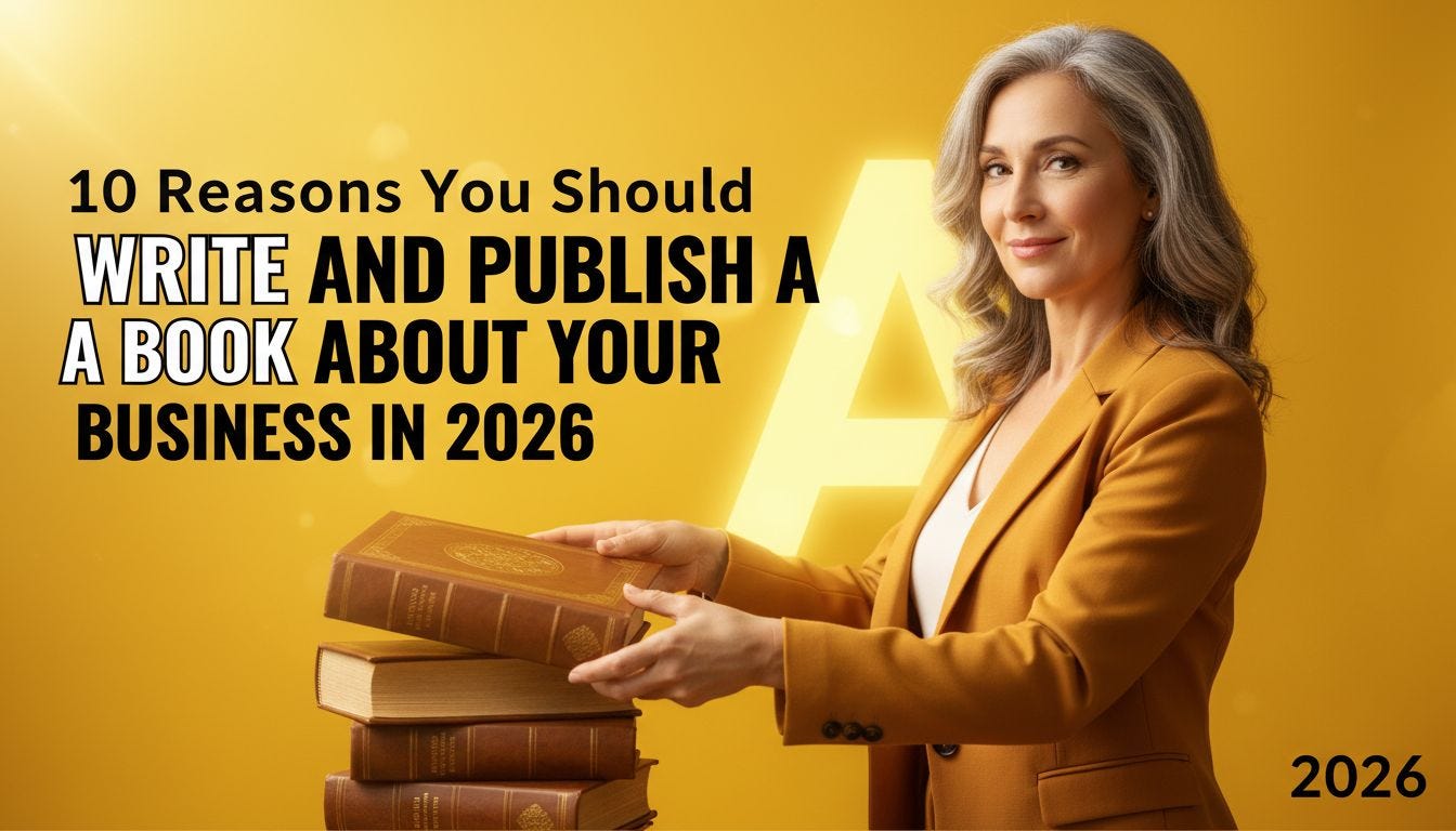 10 Reasons You Should Write and Publish a Book About Your Business in 2026