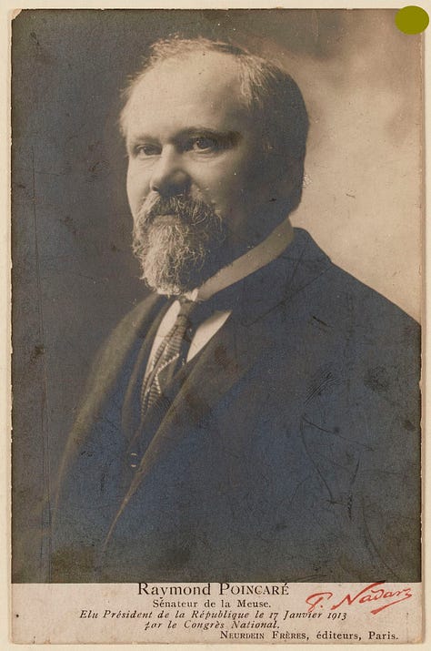 Portraits de figures républicaines de la IIIe République: Adolphe Thiers; Léon Gambetta; Georges Clémenceau; Jules Ferry; Raymond Poincaré; Aristide Briand; René Viviani; Alexandre Millerand; Emile Combes…