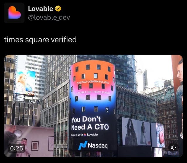 Lovable: You don't need CTO : r/csMajors