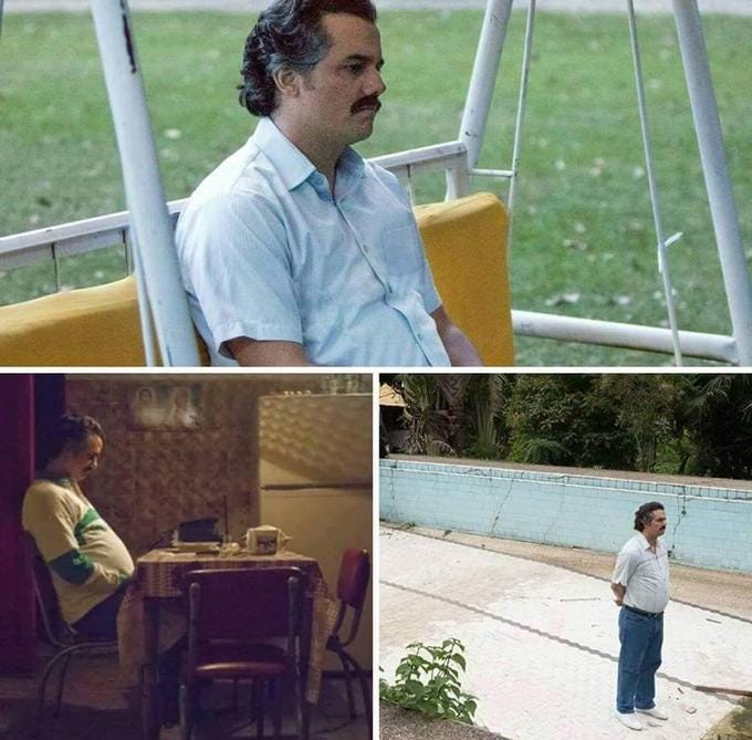 Pablo Escobar Waiting | Know Your Meme