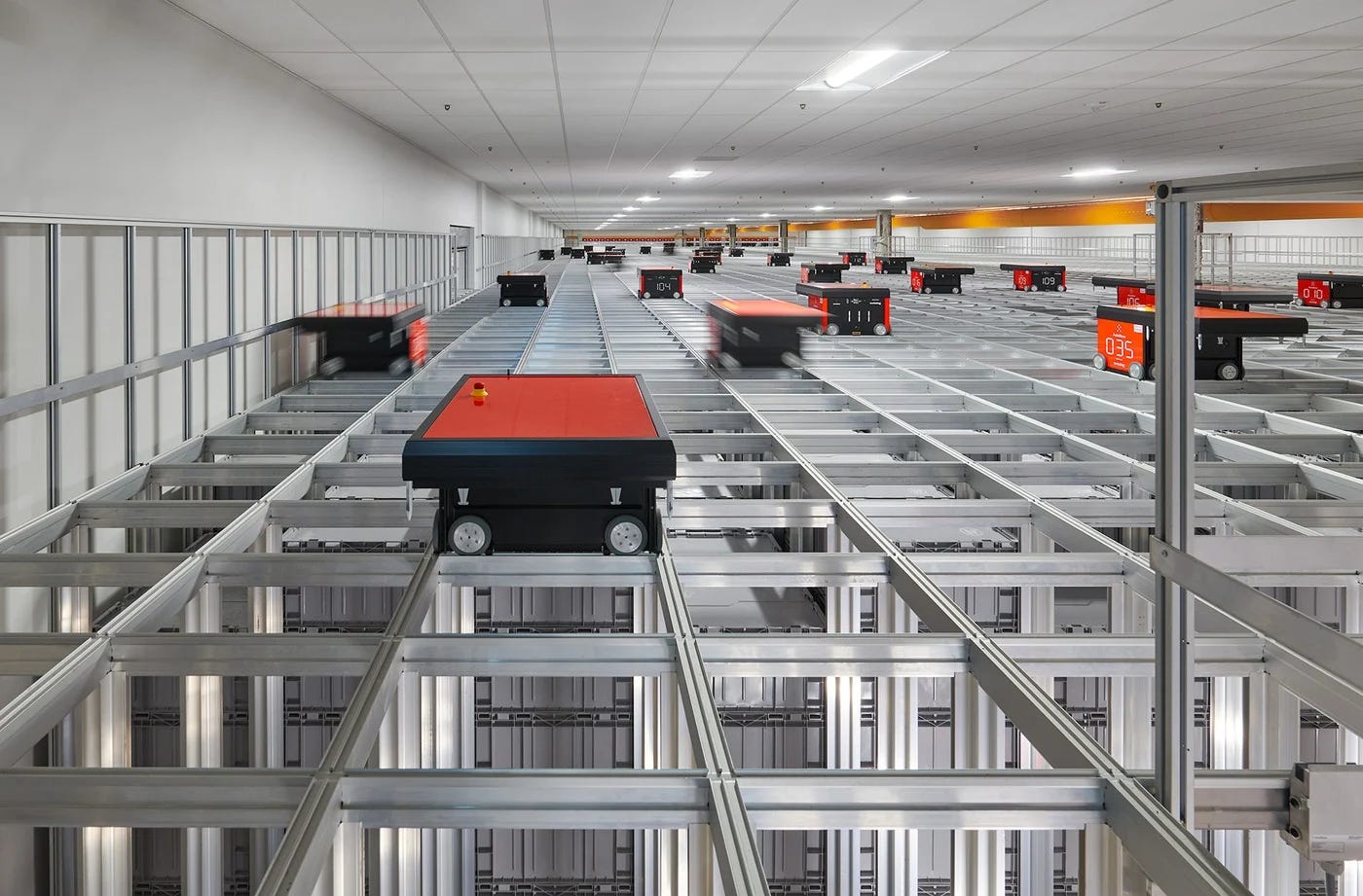 Automated retrieval robots at the FBI’s Archives Automated retrieval robots at the FBI’s Archives
