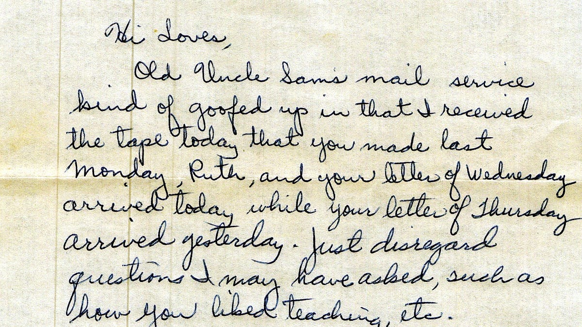 Carl to his loves, March 21