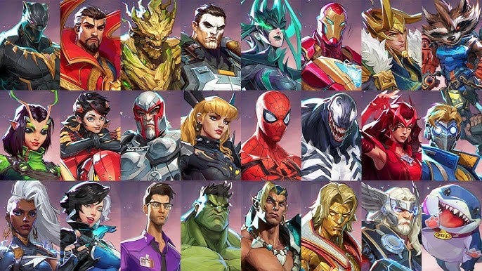MARVEL RIVALS (PS5) All Characters & Ultimates Gameplay @ 4K 60ᶠᵖˢ ✔