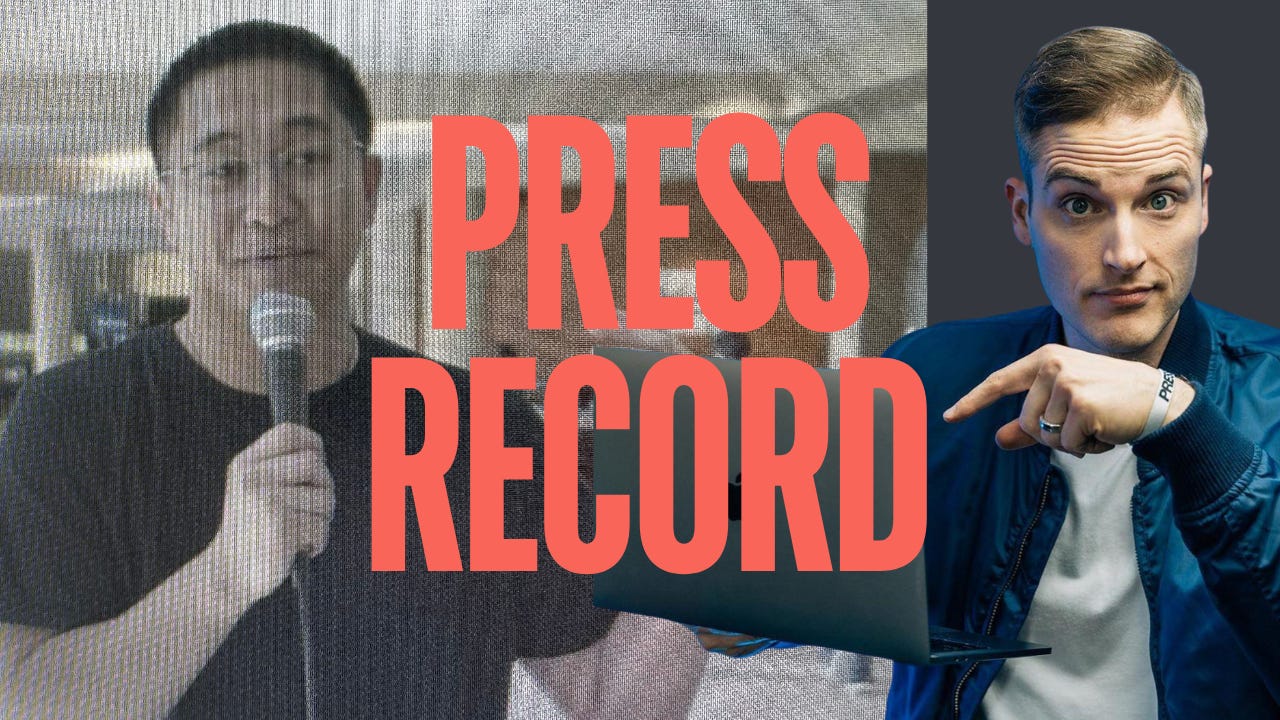 Sean Cannell Press Record