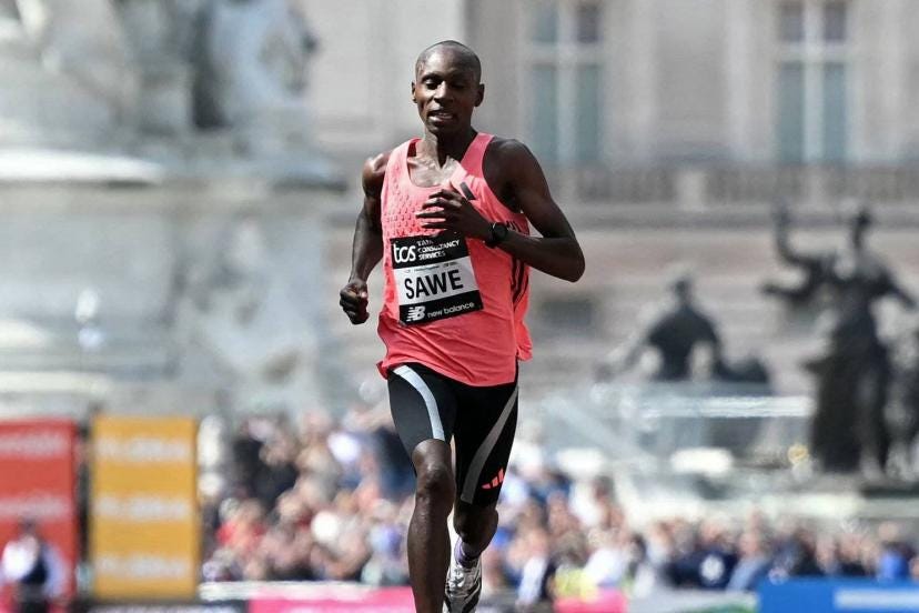 Le nouveau recordman du monde du marathon Sabastian Sawe annoncé à Berlin