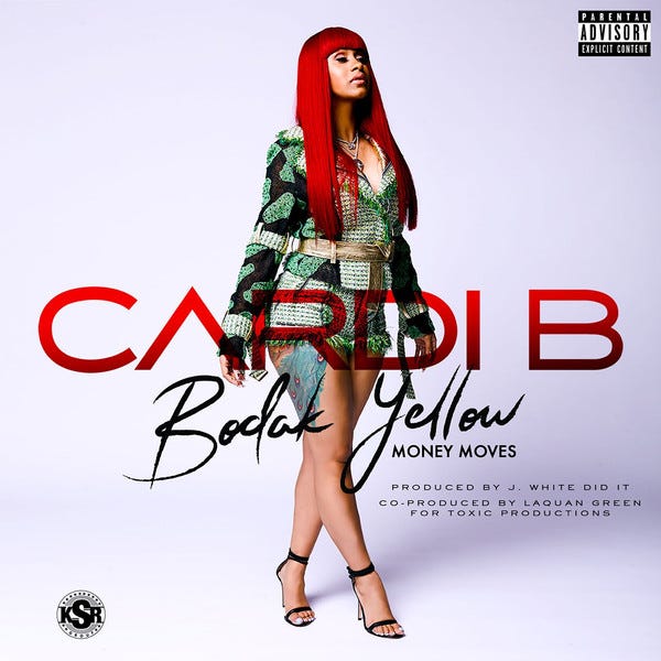 Bodak Yellow, Primary, 1 of 1
