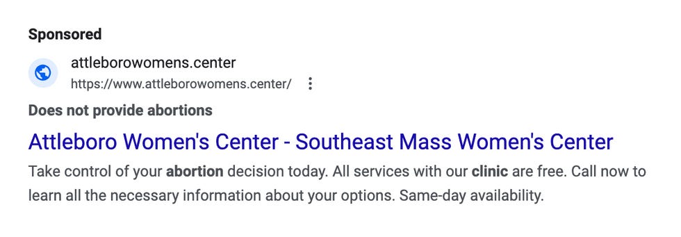 Attleboro Women's Center - Southeast Mass Women's Center Take control of your\u00a0abortion\u00a0decision today. All services with our\u00a0clinic\u00a0are free. Call now to learn all the necessary information about your options. Same-day availability. Attleboro Women's Center - Southeast Mass Women's Center Take control of your\u00a0abortion\u00a0decision today. All services with our\u00a0clinic\u00a0are free. Call now to learn all the necessary information about your options. Same-day availability.
