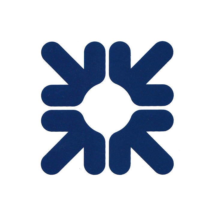 Mark Woodham & Allied international Designers' 1968 logo for The Royal Bank of Scotland