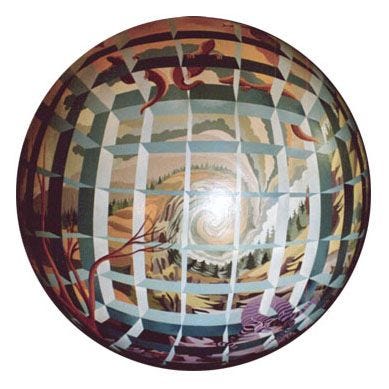 Some Common Themes in Visual Mathematical Art - Impossible world