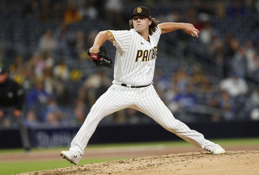 Ryan Weathers proving more and more dependable for Padres - The San Diego  Union-Tribune
