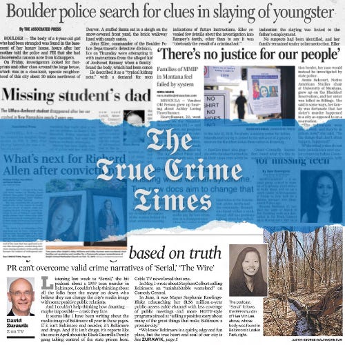 True Crime Times Substack