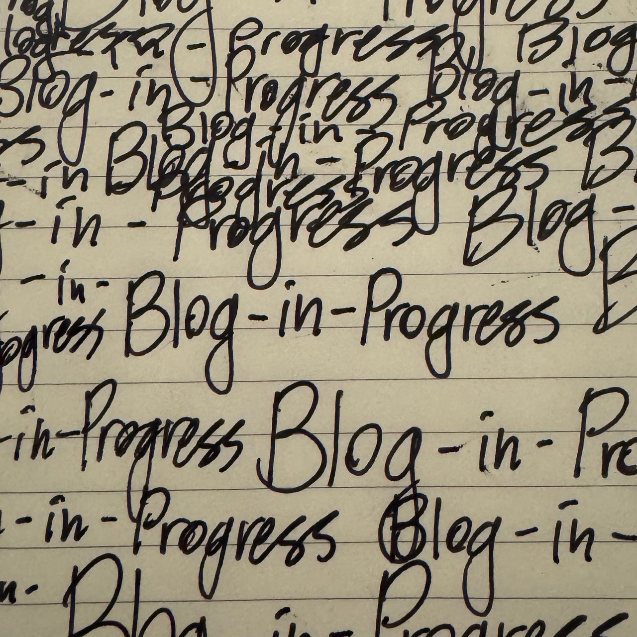 Blog-In-Progress
