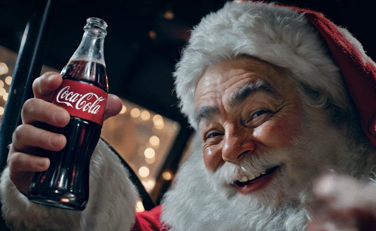 Coca-Cola created another AI holiday ad | Mashable