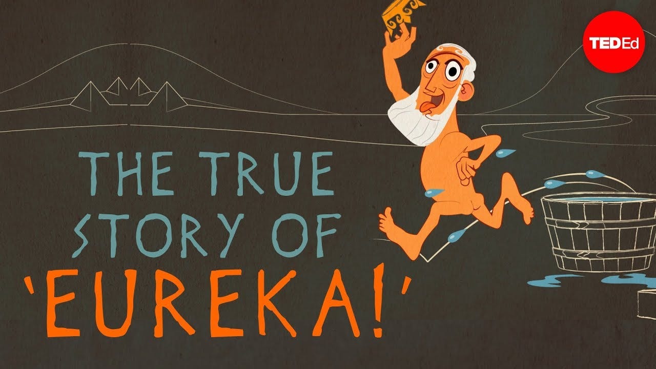 The real story behind Archimedes’ Eureka! - Armand D'Angour The real story behind Archimedes’ Eureka! - Armand D'Angour