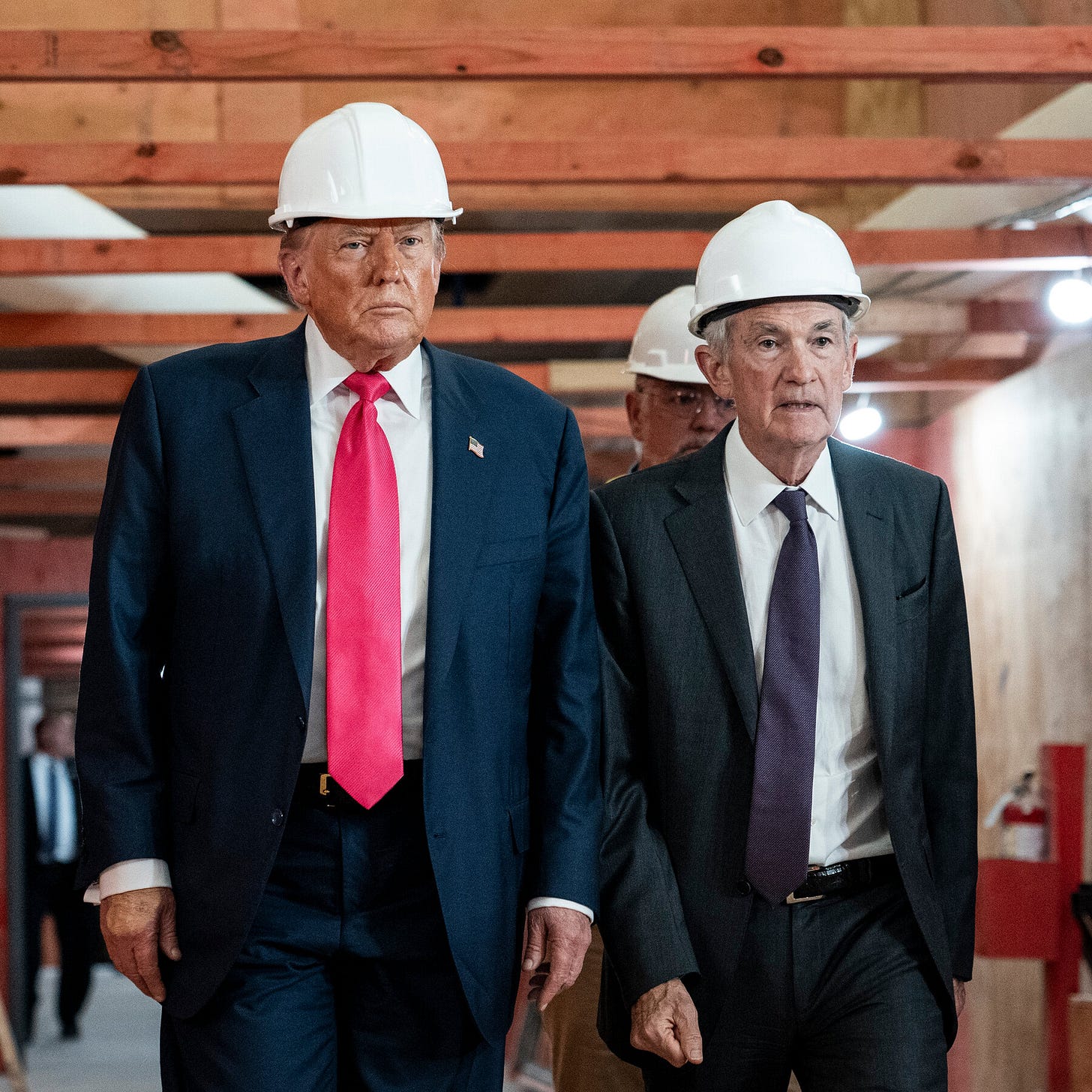 What Did Trump's Hard-Hat Tour of the Fed Accomplish? - The New York Times