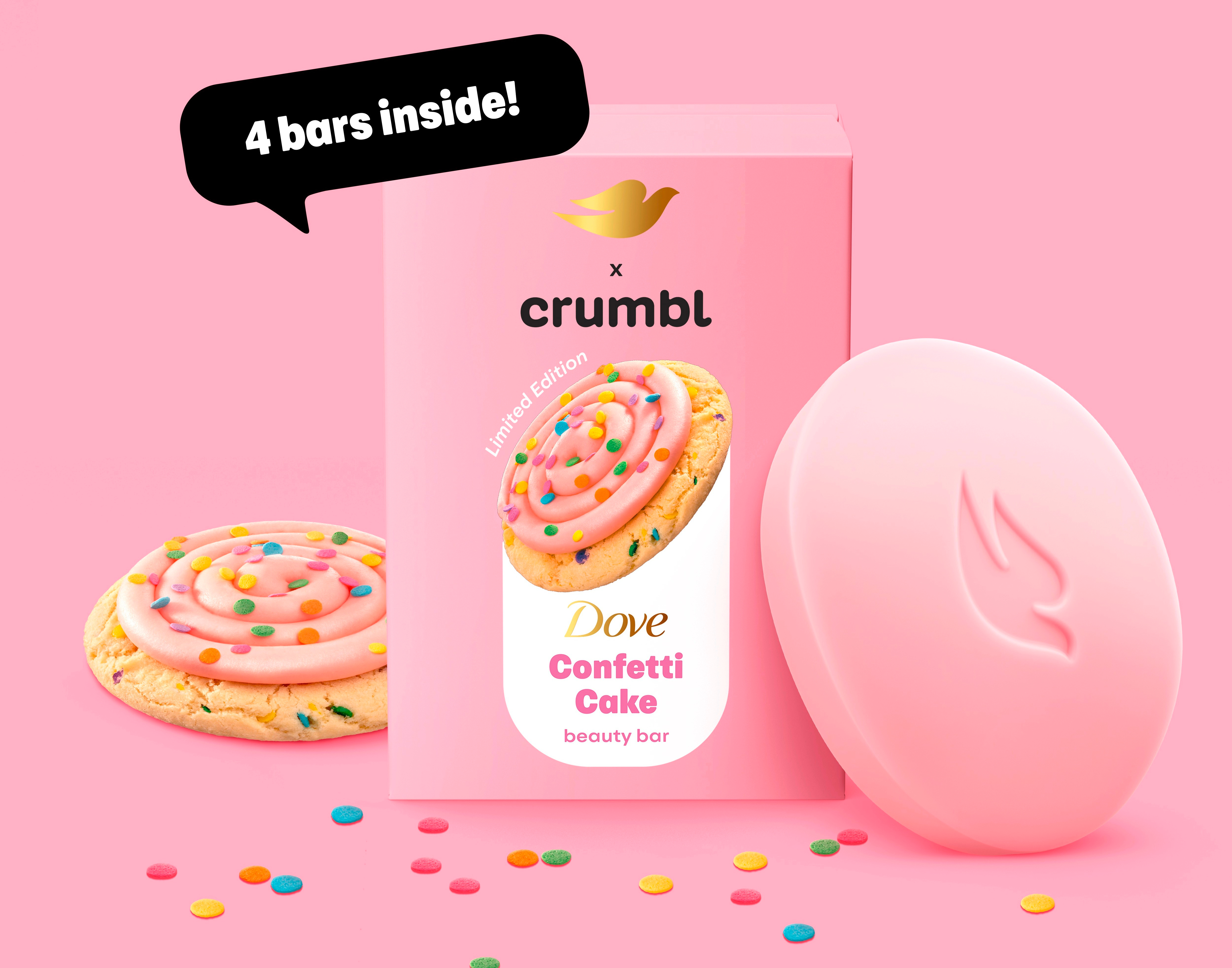 Dove & Crumbl team up again 🧼 +🍪 - by Parija Kavilanz