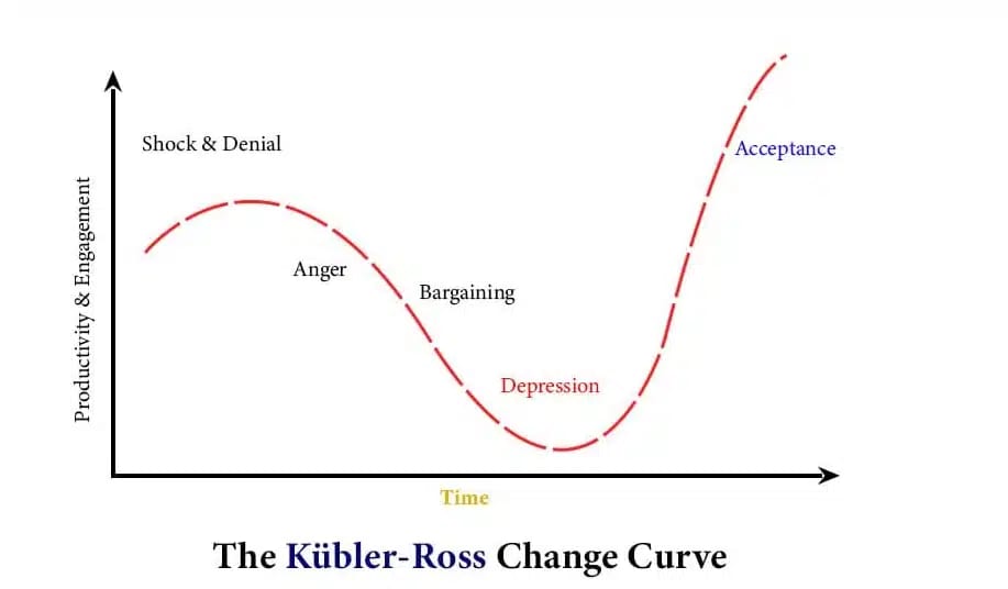 What is the Kübler-Ross Model (Five Stages of Grief)? | PM Study Circle