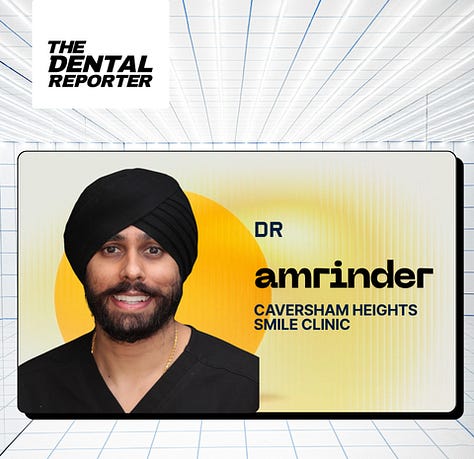 Portraits of UK principal dentists Dr Nikita Mehta of West House Dental, Dr Amrinder Singh Baidwan of Caversham Heights Smile Clinic and Dr Sanaa Kader of Indigo Dental, featured in The Dental Reporter on delegation in dental practice.