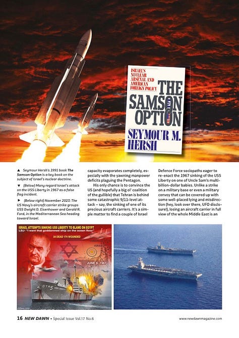 2024 predictions published in New Dawn magazine