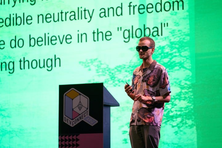 Buterin cree que el protocolo de Ethereum debería ser más accesible. Foto: Prensa Devconnect Buterin cree que el protocolo de Ethereum debería ser más accesible. Foto: Prensa Devconnect