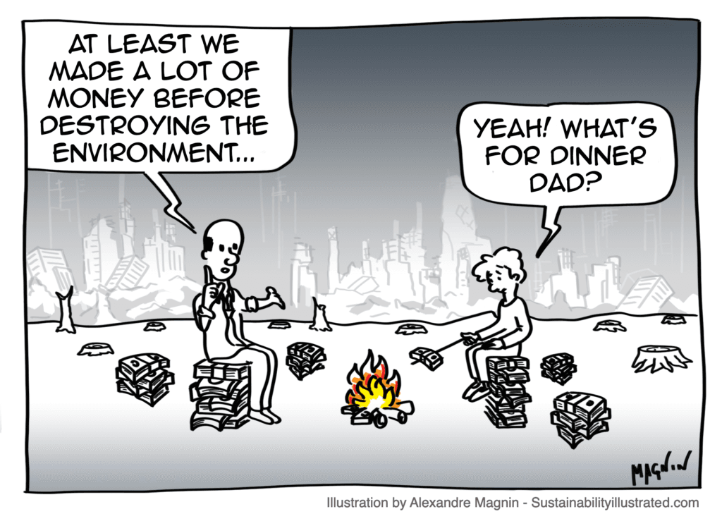 Sustainability Cartoons - Sustainability Illustrated
