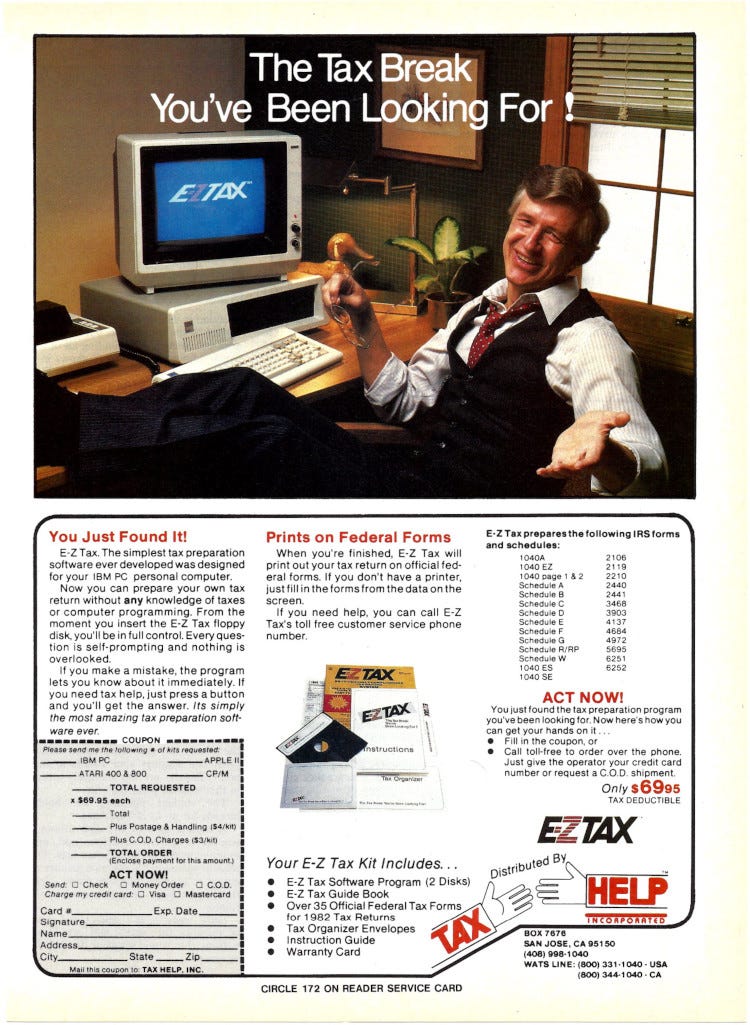 From the April 1983 issue of Creative Computing magazine