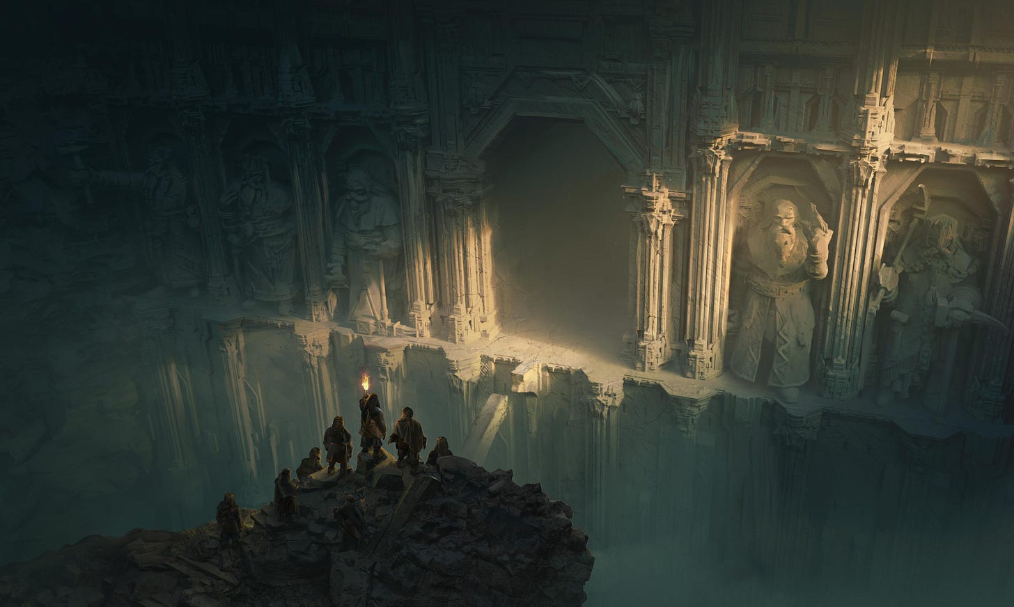 Concept art from Return to Moria™ : r/counciloftherings