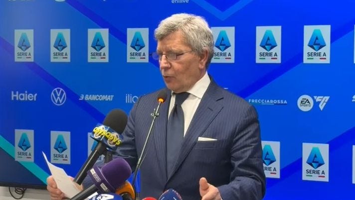 VIDEO / Simonelli: "18 club di Serie A su 20 hanno firmato per Malagò" - FC Inter 1908 VIDEO / Simonelli: "18 club di Serie A su 20 hanno firmato per Malagò" - FC Inter 1908
