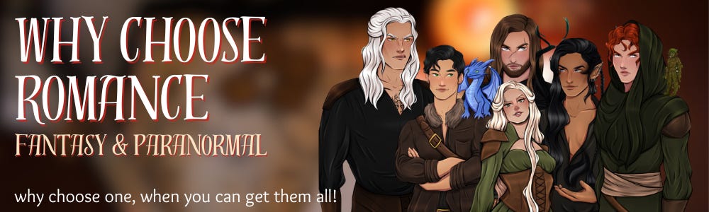 Book fair: Why Choose Romance Fantasy and PNR