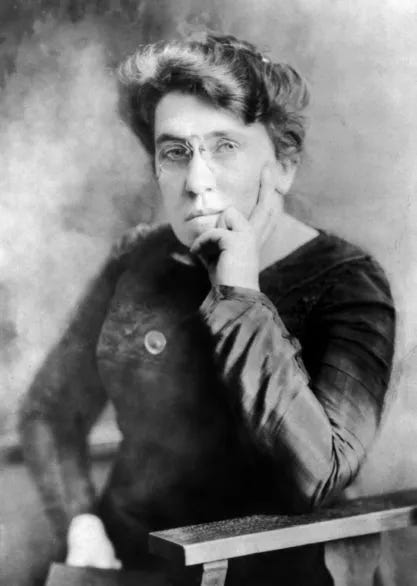 Photographic portrait of Emma Goldman 1911 Photographic portrait of Emma Goldman 1911