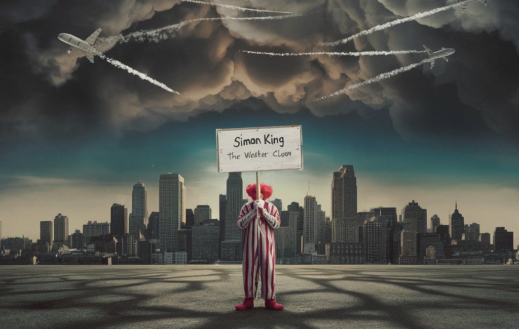 Geo-engineering: reactie op BBC-weerclown Simon King