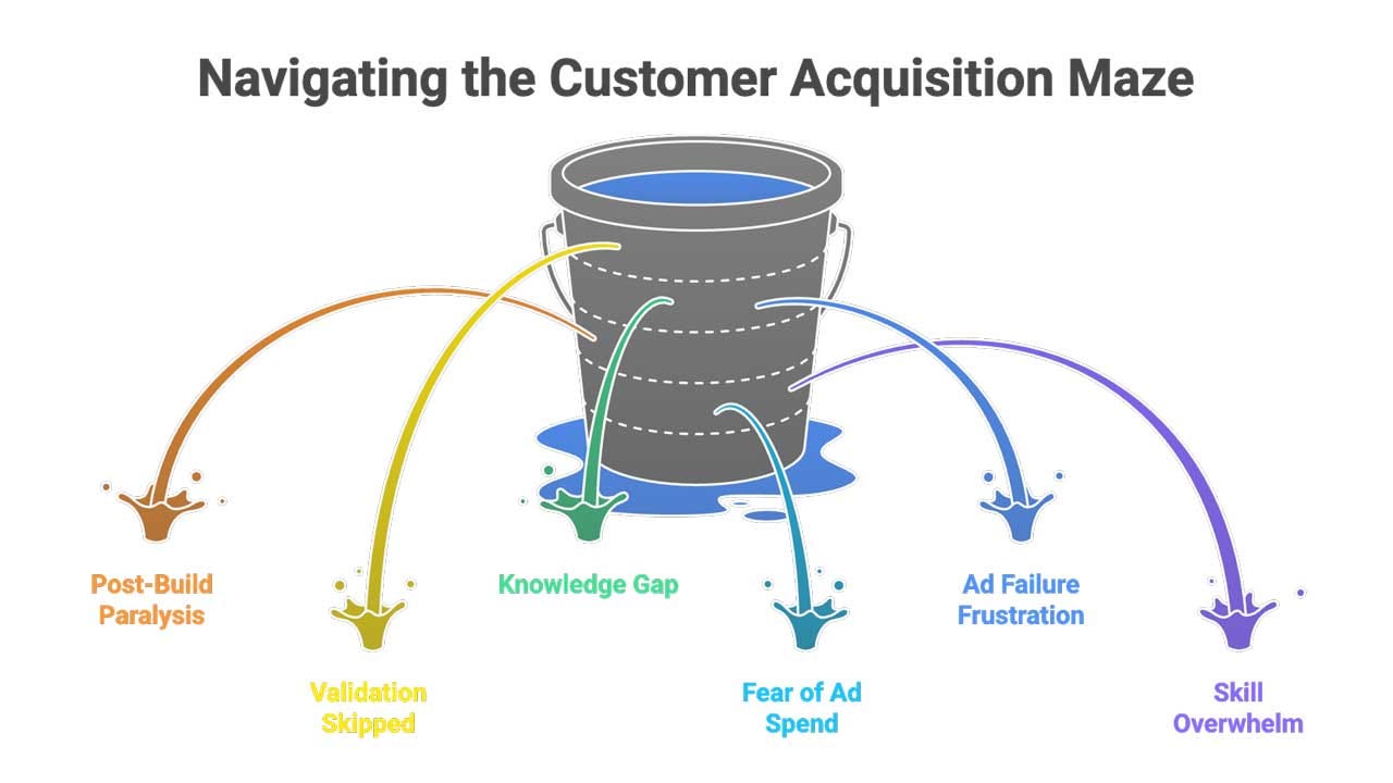 You Built It, Nobody Came: Guide to Getting Your First 100 Paying Customers