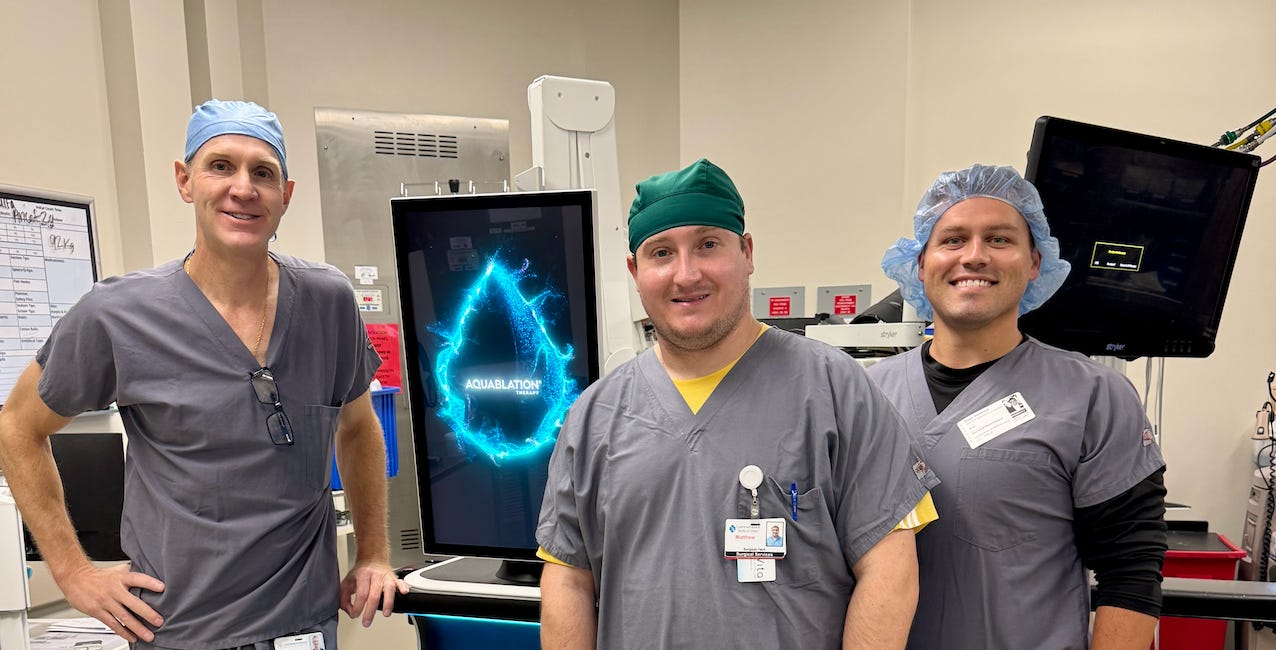 Lakewood Ranch Medical Center Expands Robotic Surgery Program with Addition of Aquablation® Therapy