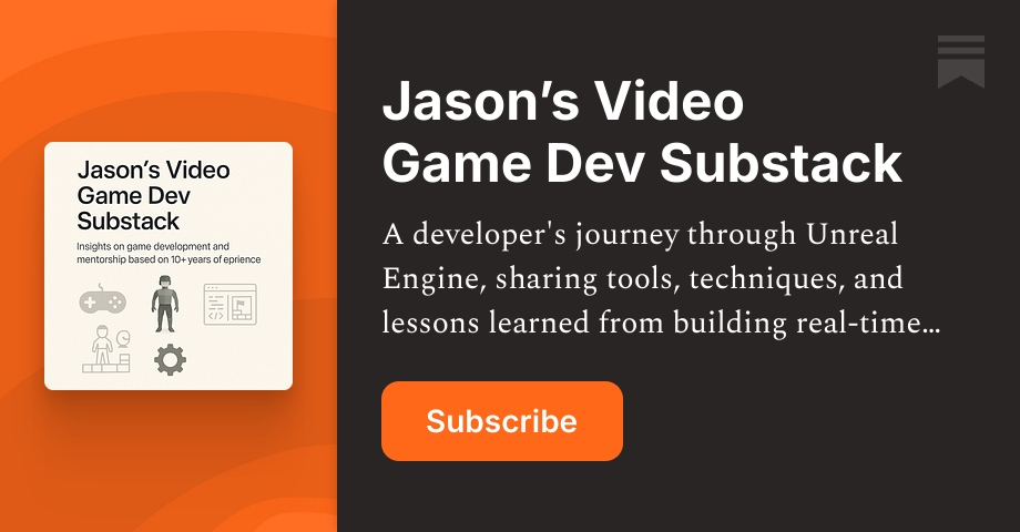 Jason’s Video Game Dev Substack | Jason Calvert | Substack