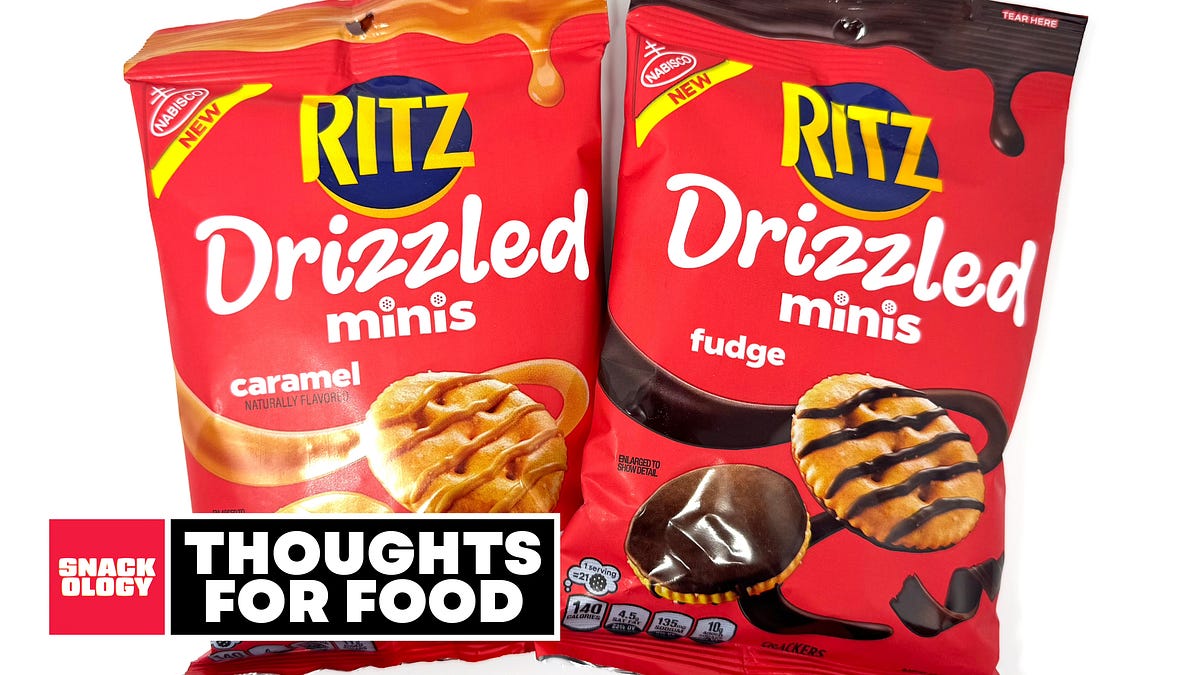 Ritz Drizzled Minis unite salty and sweet in a tiny snack