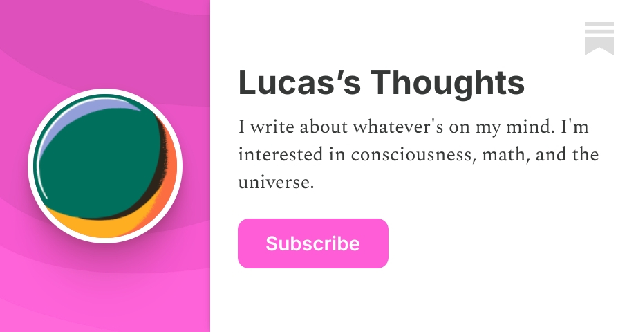 Lucas’s Thoughts | Substack