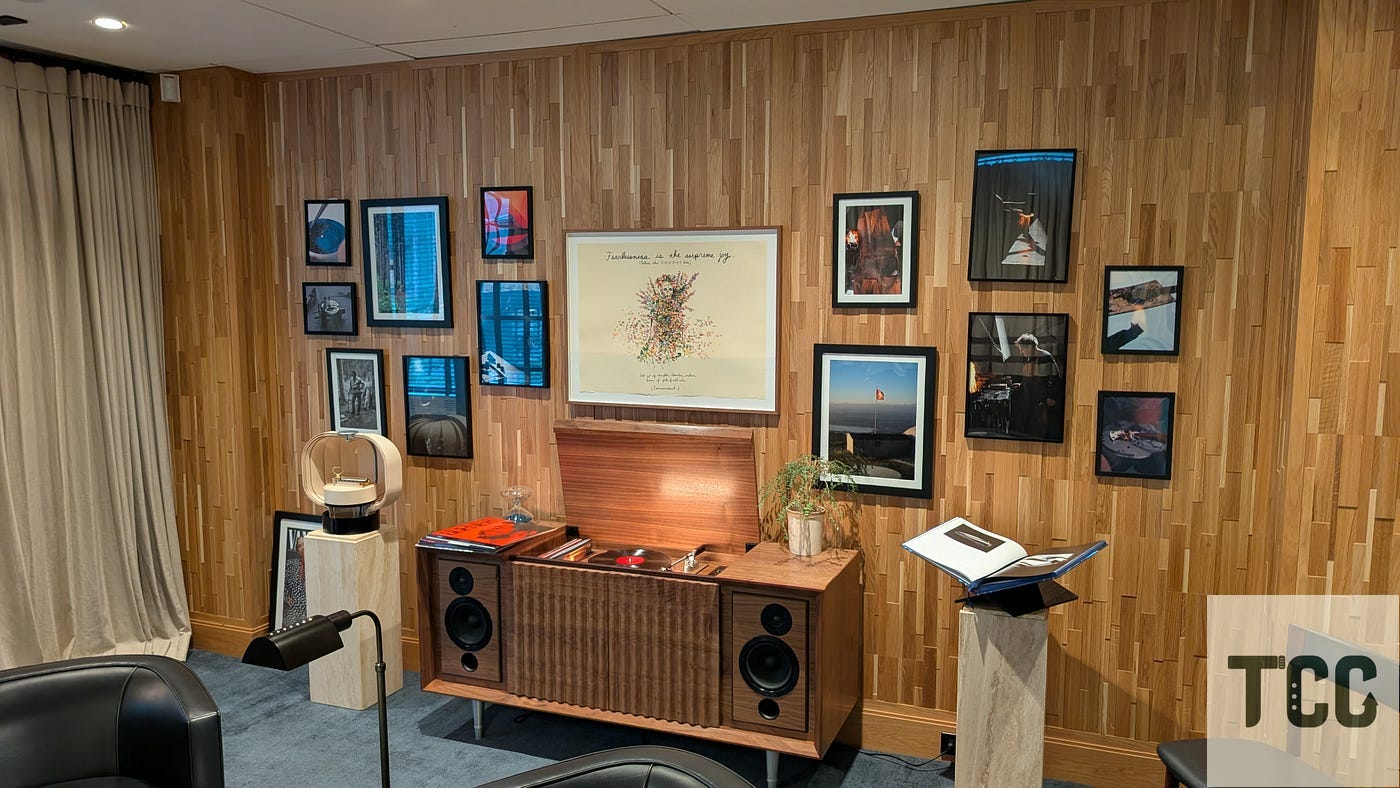 This space was originally supposed to be a recording studio for content creation. Photo: Andrew P. Rowan
