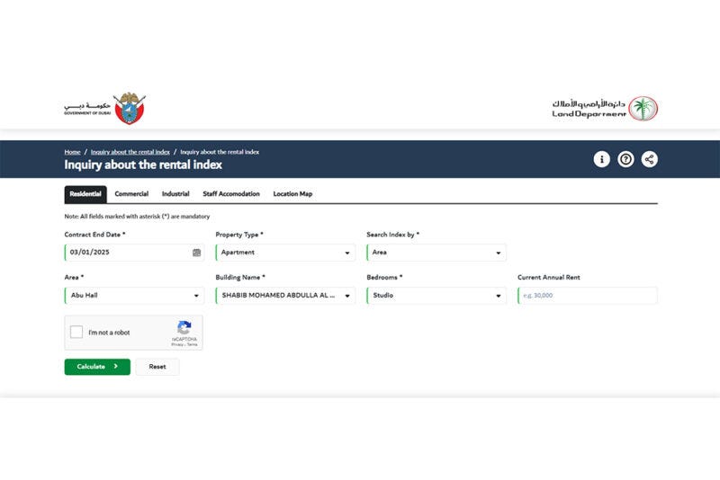Smart Rental index calculato Smart Rental index calculato
